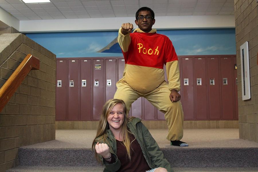 I think we all know who Gopi is. Wish we could see him with a Pooh Bear costume