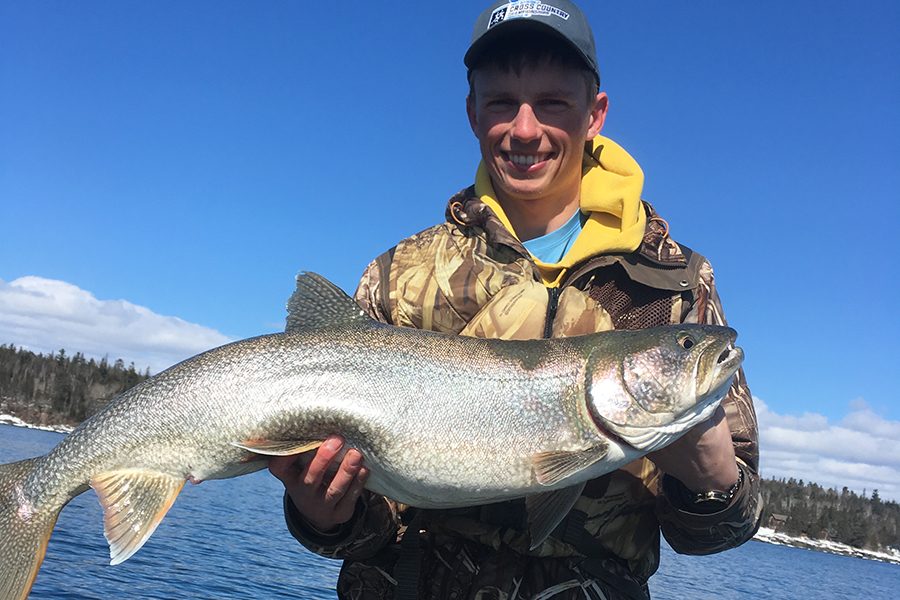Lake Trout caught by Blake Anderson