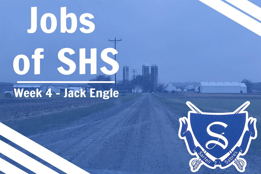 Sartell+High+School+Junior+Jack+Engle+is+featured+in+the+4th+installment+of+Jobs+of+Sartell+High+School.+Jack+is+employed+at+Traut+Farms.