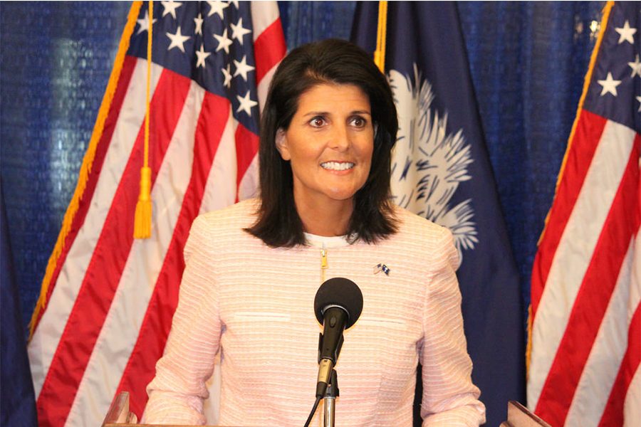 Nikki+Haley+was+on+the+U.N.+council+for+two+years.+