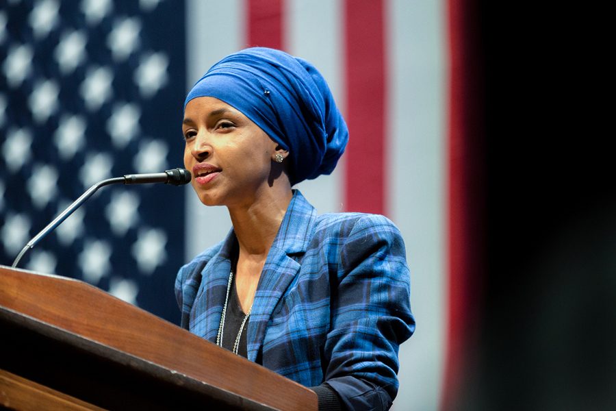 Ilhan Omar is the first Somali-American in the House of Representatives. 