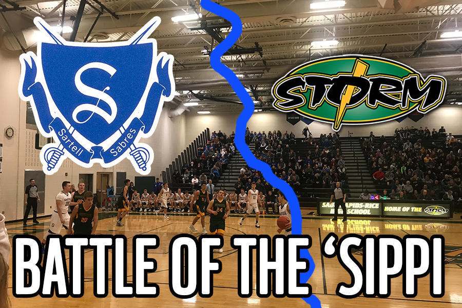 Sartell took on Sauk Rapids in a doubleheader basketball game on Friday, December 14th.