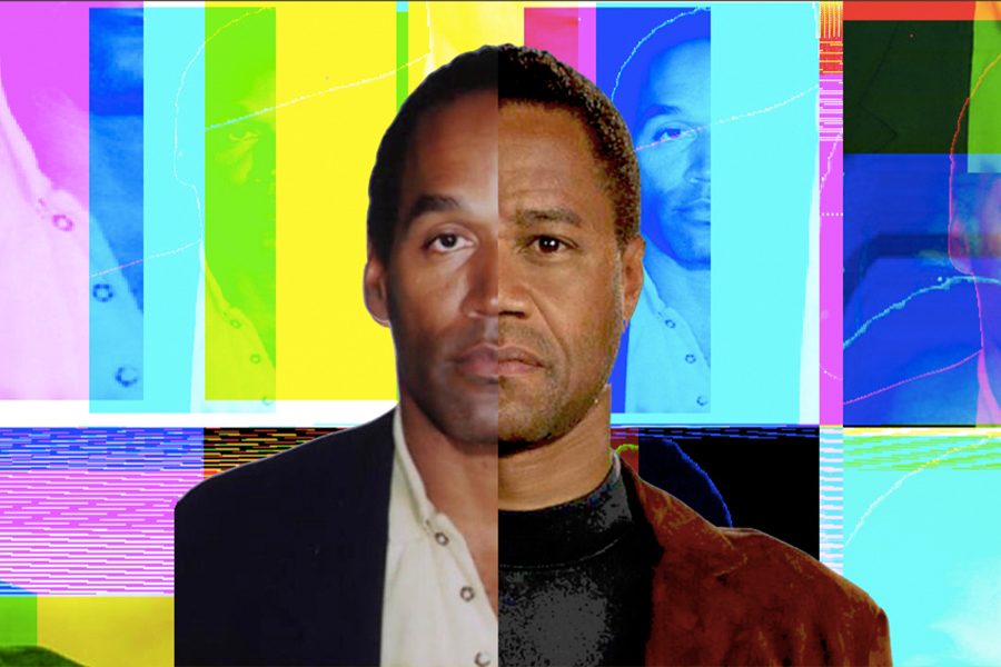 A+photo+of+the+man+who+played+O.J.+Simpson%2C+Cuba+Gooding+Jr.%2C+and+O.J.+Simpson+himself.