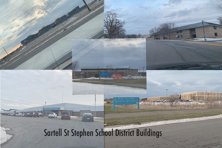 Collage of Sartell School District Buildings