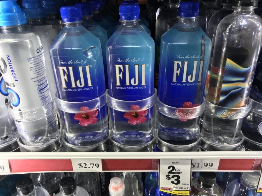 You can find Fiji water in any gas station cooler thats nice and cold