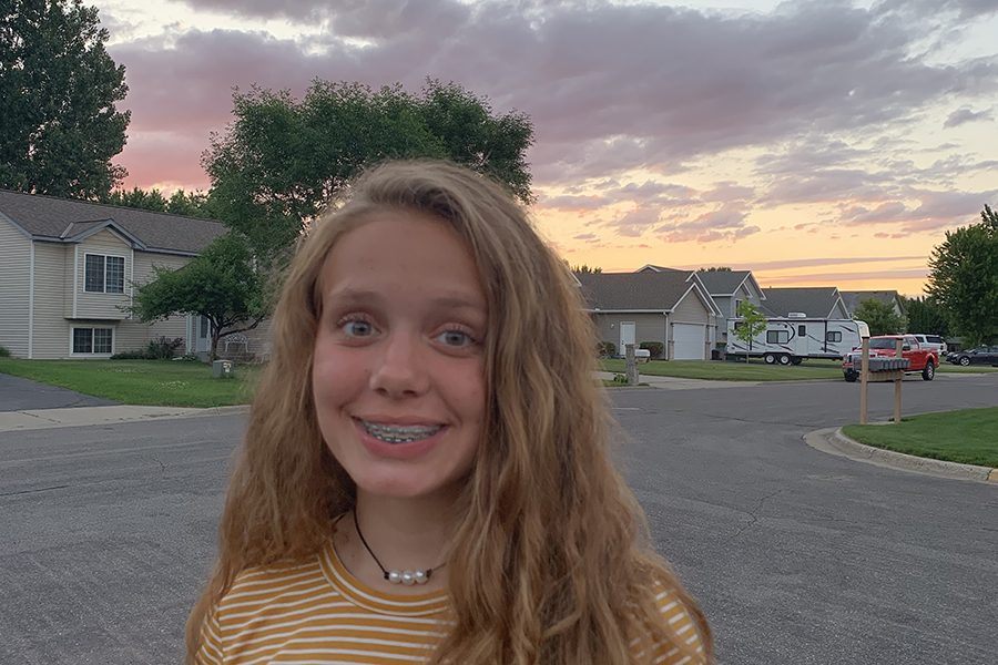 Mallory Appel is a freshman at Sartell High School for the 2019-2020 school year