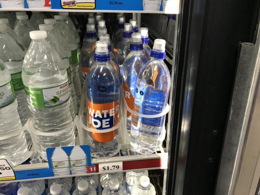 Water Joe is a caffeinated water that tastes pretty much like the bottle it is packaged in.  
