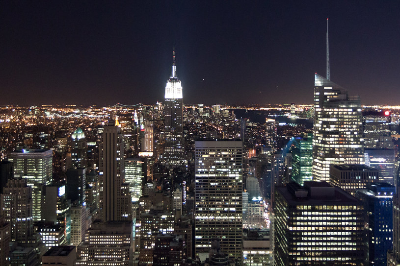 New York City at night from the Top of the Rock