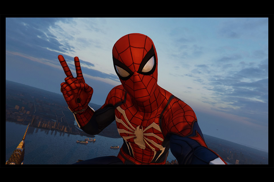 Cheese! Selfie mode is available in this game. 