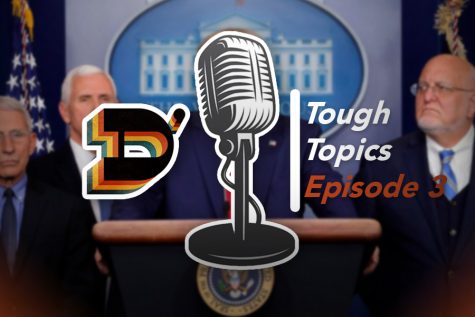 This is the featured image for the third installment of the Double D's Tough Topics Podcast.