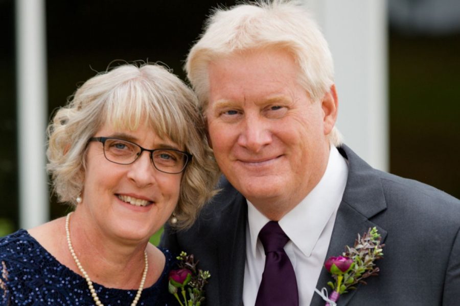 Froemming and his wife attending his daughters wedding. 