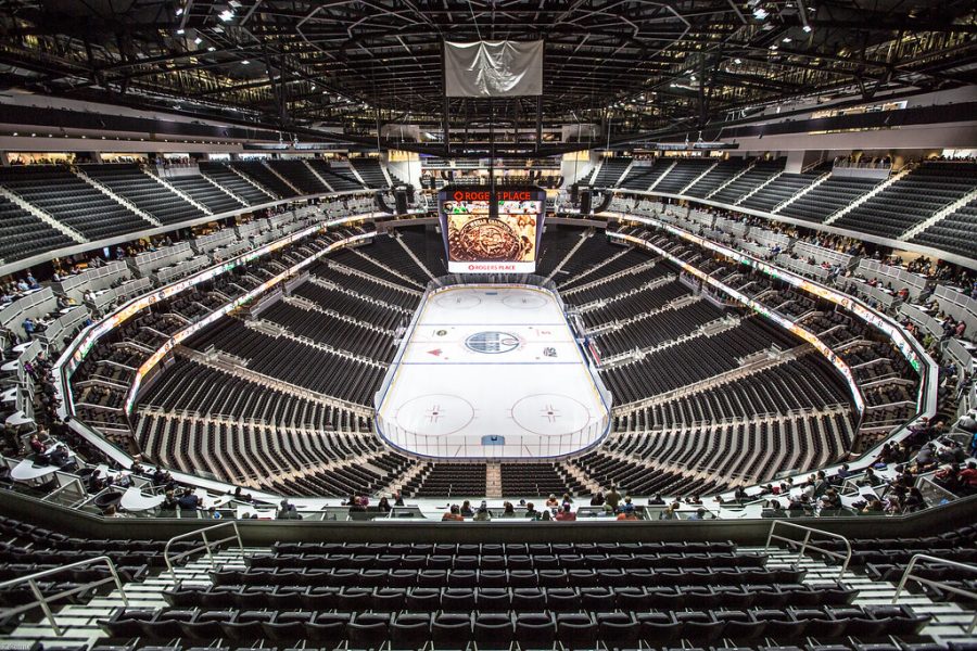 Rogers Place in Edmonton hosted this years odd Stanley Cup Final situation.