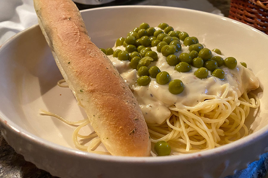 This  chicken alfredo recipe was tedious but worth every second. 