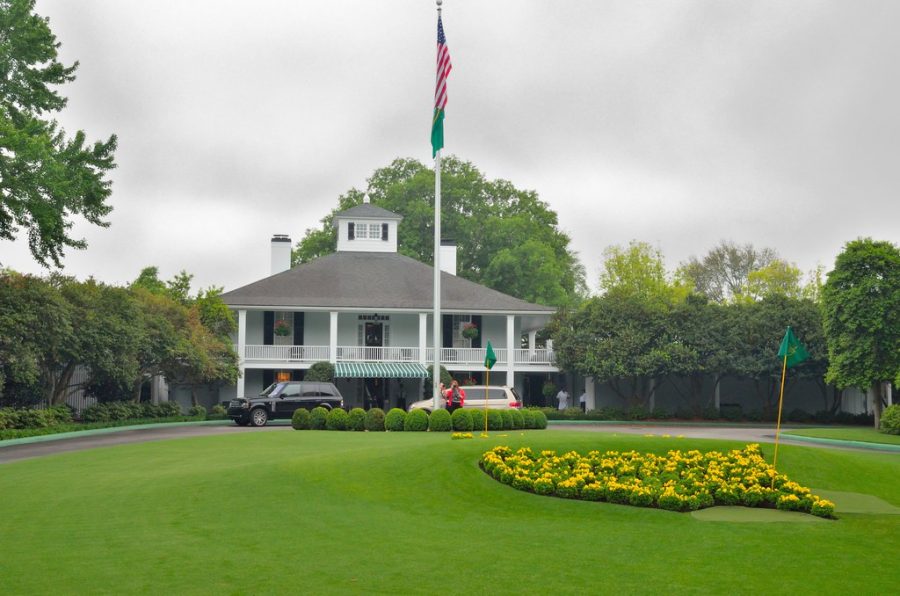 The clubhouse at Augusta National is one of the most famous in all of golf.