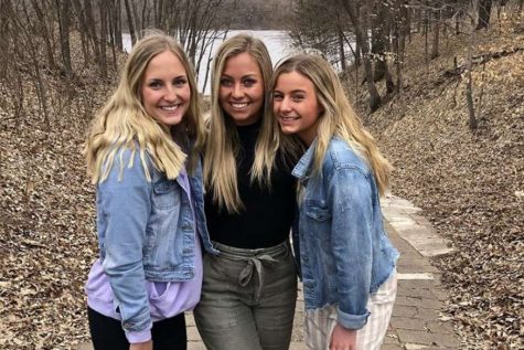 Megan and two older sisters, Ali and Bre