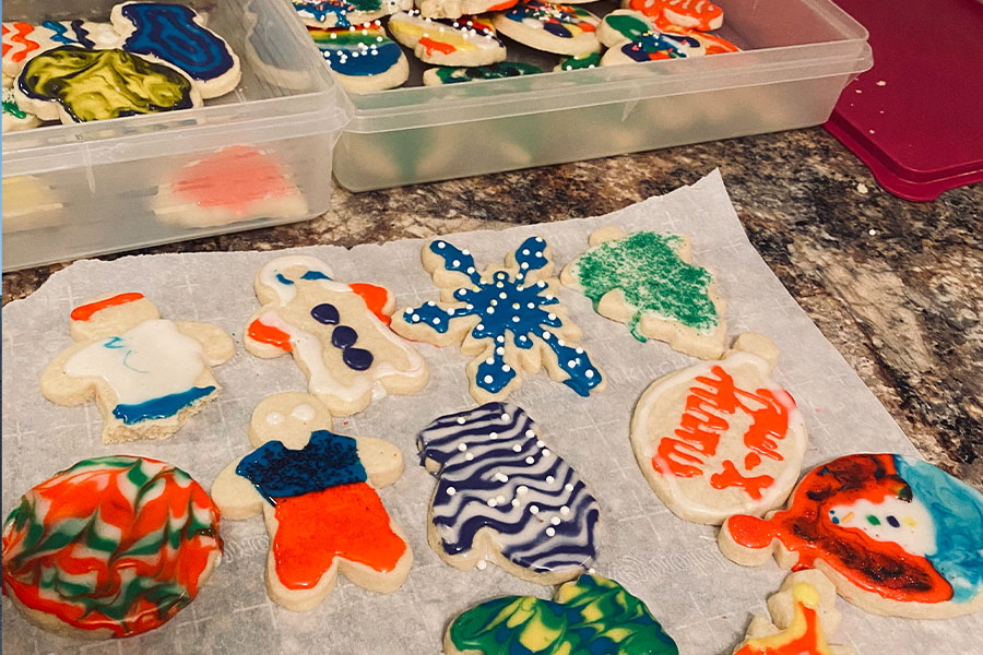 Cookies decorating!