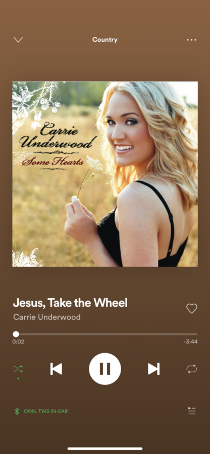 Jesus, Take the Wheel by Carrie Underwood