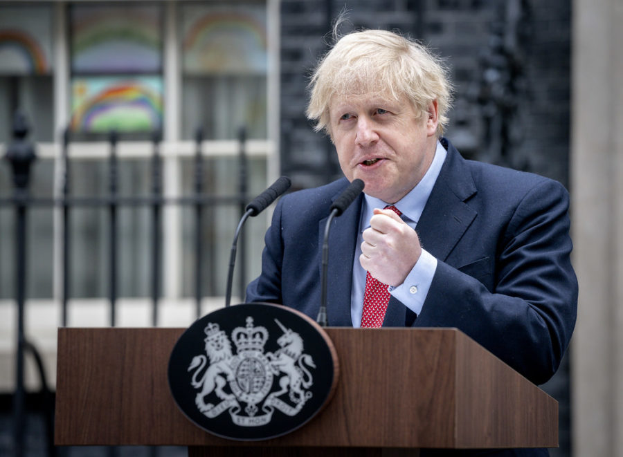 Boris Johnson the Leader of the Conservative Party and the current Prime Minister.