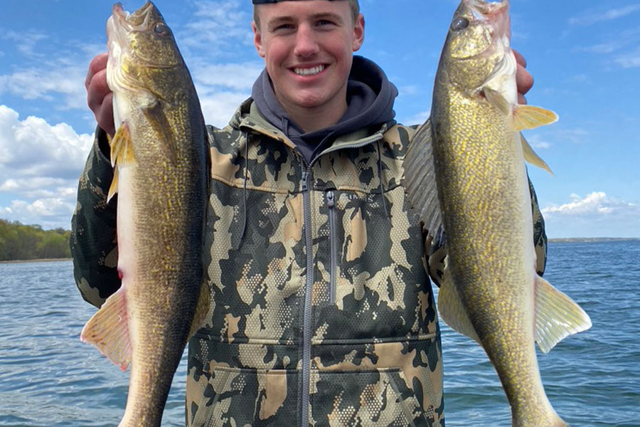 The walleye population is bigger and better then ever