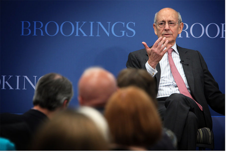Justice Stephen Breyer retired in January and will be replaced by someone nominated by President Biden. 