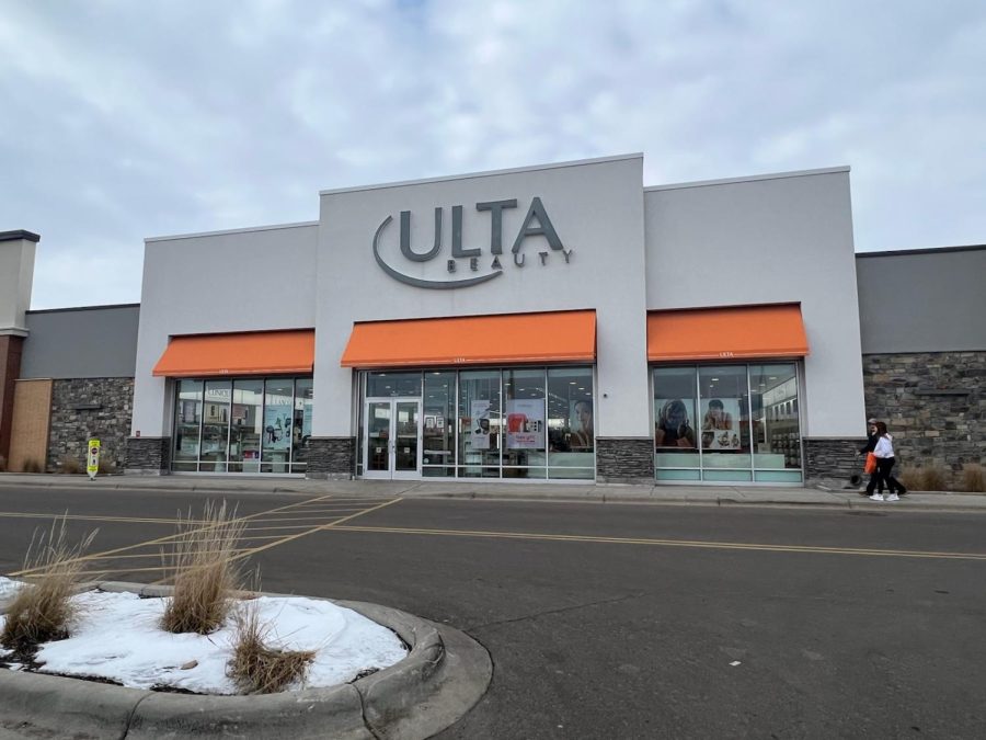 This is Ulta located at Saint Cloud Crossroad Mall