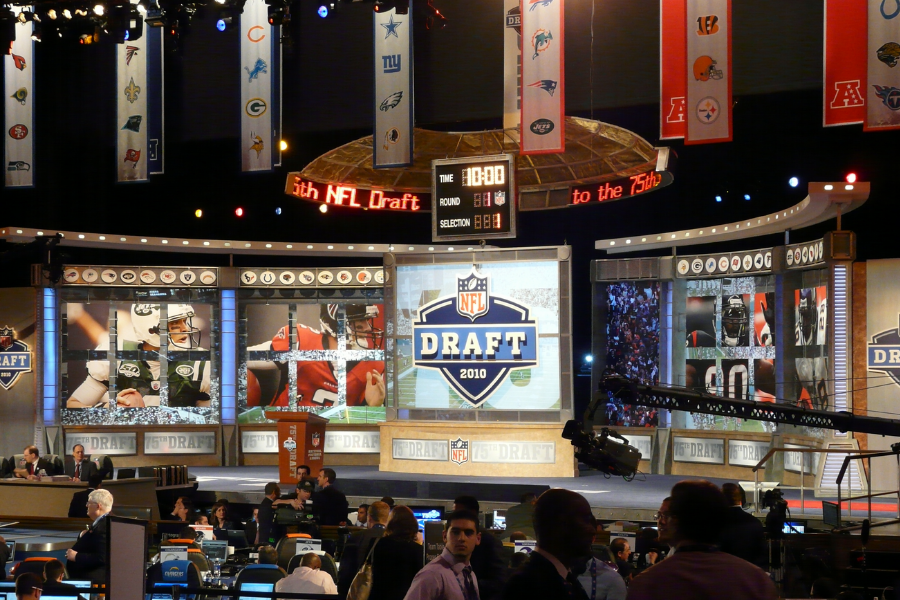 This years draft will be held at Allegiant Stadium in Las Vegas.