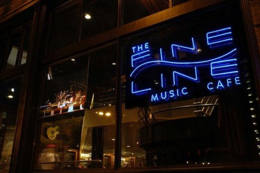 The Fine Line Music Cafe is an intimate venue where you can really get close and personal with the performers. 