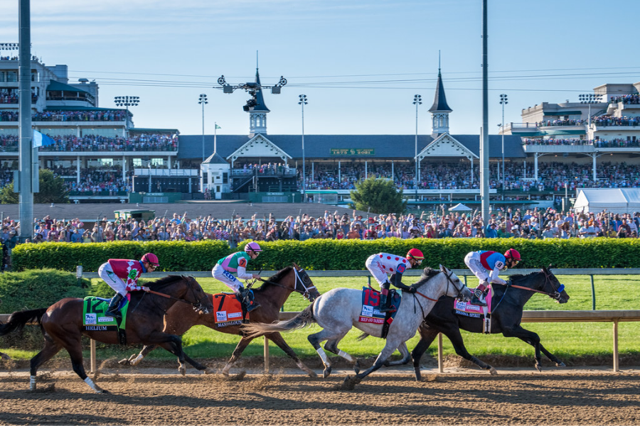 The 148th Kentucky Derby was held Saturday in Churchill Downs.