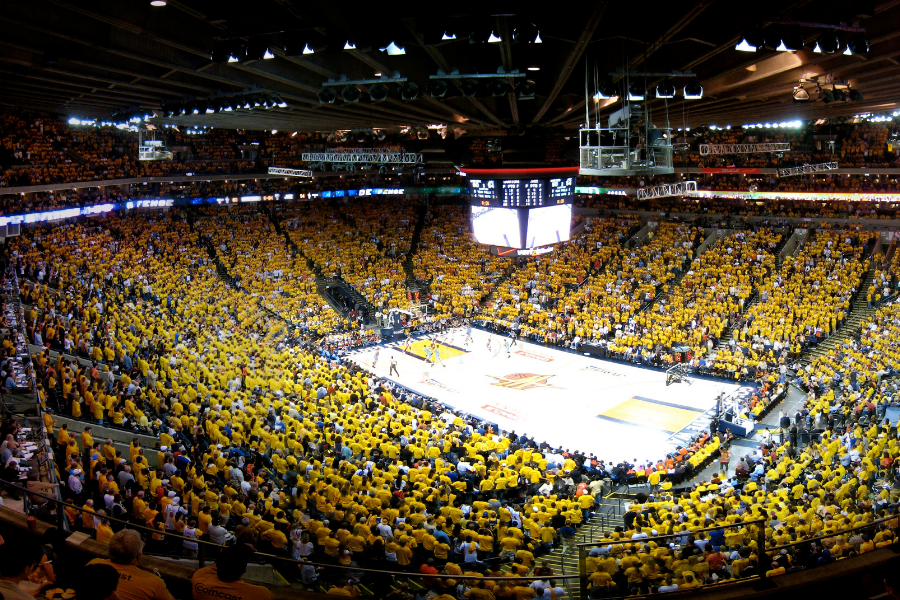 The infamous Oracle Arena, the home of the Warriors will be set to host game 1 of the Western Conference Semifinals.