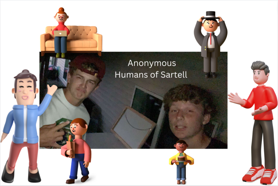 This is the cover image for the Anonymous Humans of Sartell articles. 