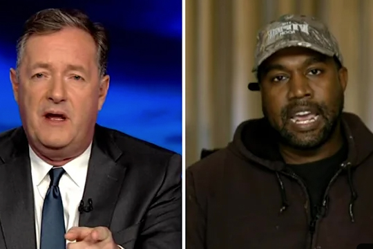 Piers Morgan invites rapper and fashion influence Ye also known as Kanye West for controversial conversation.