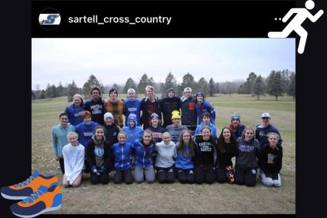 The Sartell Cross Country team finishes fifth and sixth at the section meet.