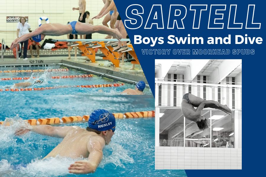 Sartell+boys+swim+and+dive+team+blows+the+Moorhead+Spuds+out+of+the+water