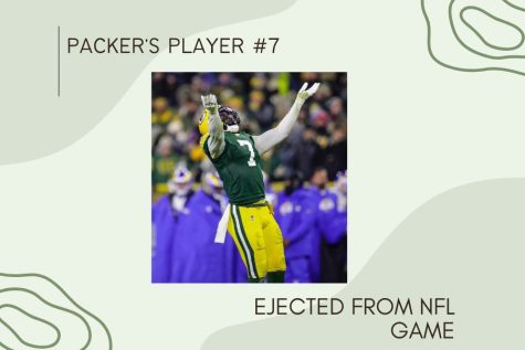 Packers Player #7 was ejected from an NFL game against the Detroit Lions.