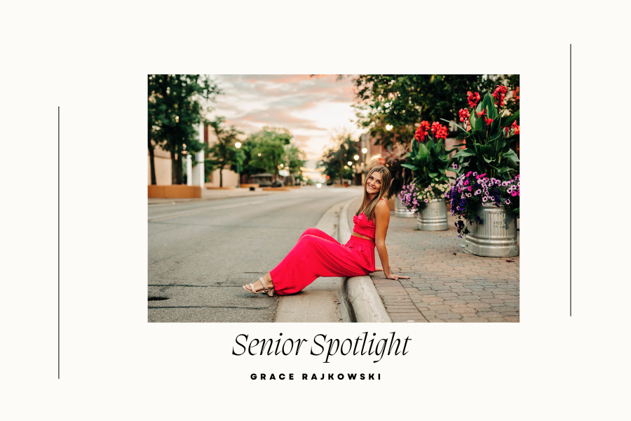 New senior spotlight coming at you!! Grace Rajkowski is this weeks focus. 