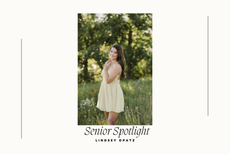Senior Lindsey Opatz poses for her senior pictures in the Sartell area