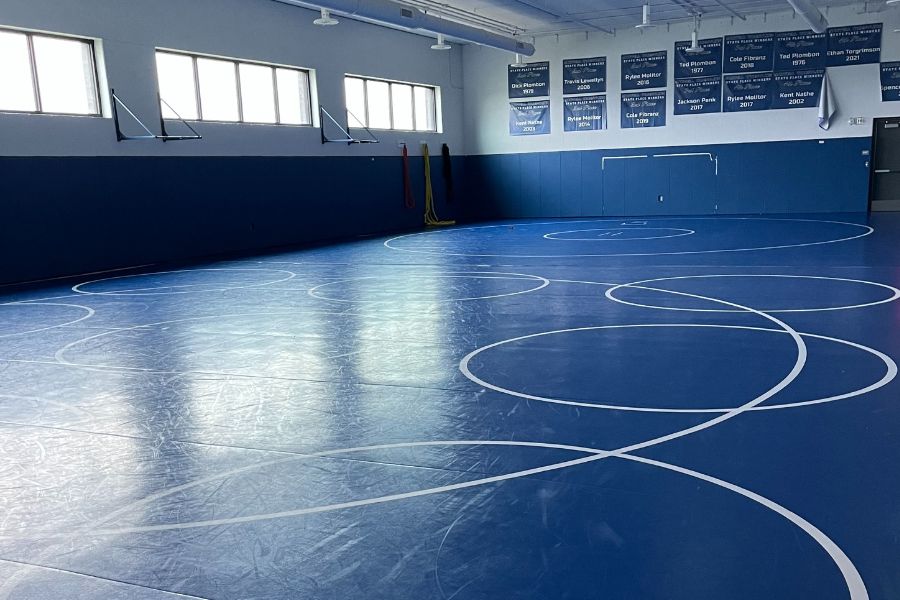 Sartell+High+School+has+a+mat+room+where+all+of+the+wrestling+takes+place.