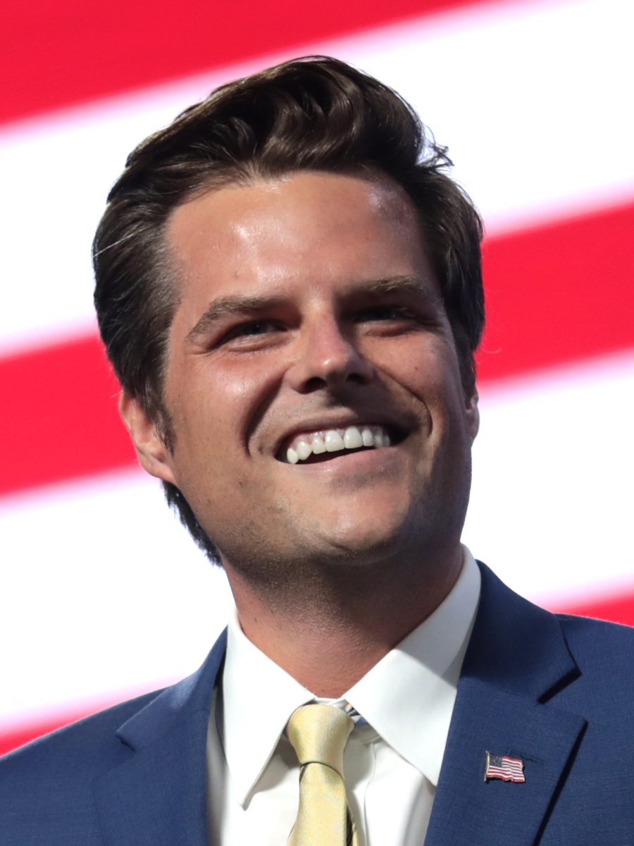 Matt Gaetz was elected in 2017 and is from Florida. 