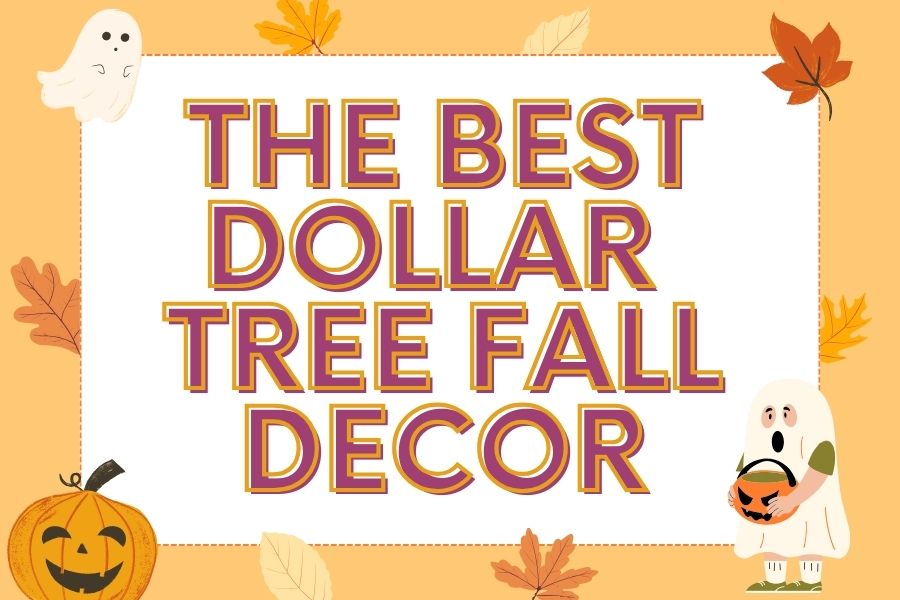 The cutest, cheapest, spookiest fall decor to purchase at your local Dollar Tree.