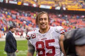 George Kittle, who plays for the Niners, is a teammate of CMC. photo via Flickr under the creative commons license.