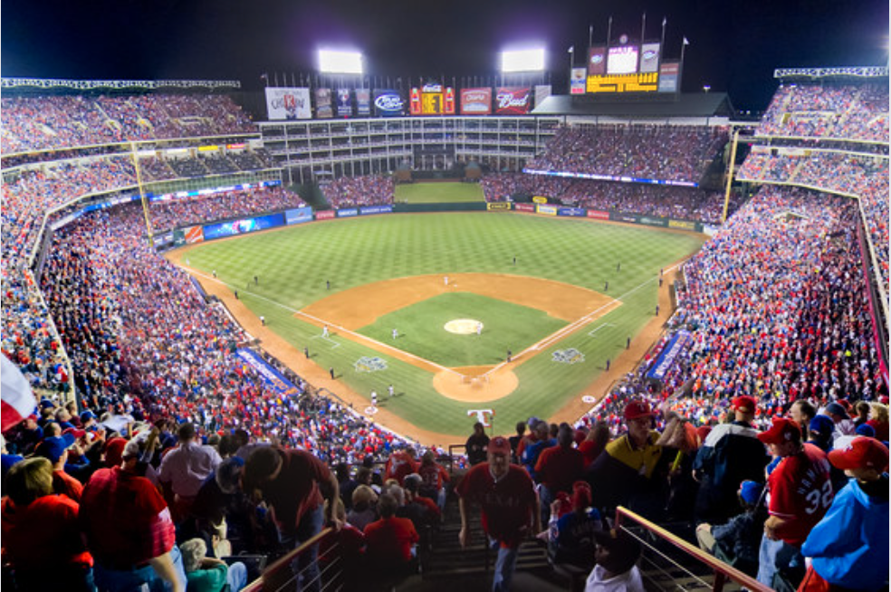 Fans packed the seats for the World Series this year. Photo via Flickr under the Creative Commons license.