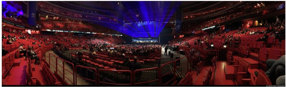 The games are played in Avicii Arena in Stockholm Sweden. Photos via Flickr under the Creative Commons license.