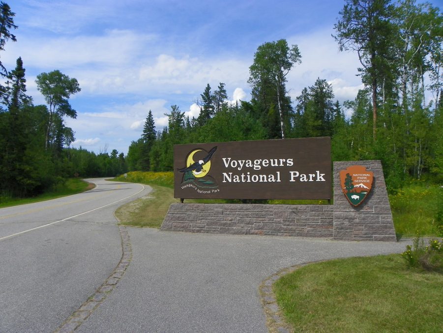 Located in Northern Minnesota, Voyageurs National Park provides access to pristine wilderness for all Minnesotans. Entrance to Voyageurs National Park by J. Stephan Conn is licensed under Creative Commons.

