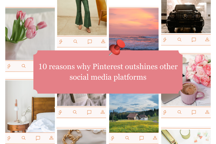 Pinterest brings your ideas to reality that is available at your fingertips.