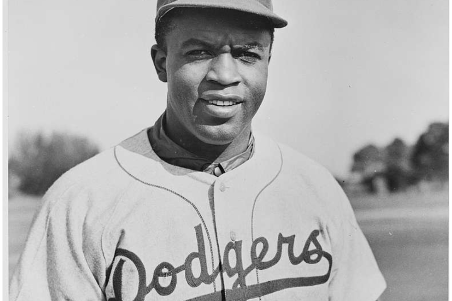 Jackie Robinson was an American baseball player born on January 31, 1919. Jackie Robinson 1950 by USIA is licensed under the creative commons