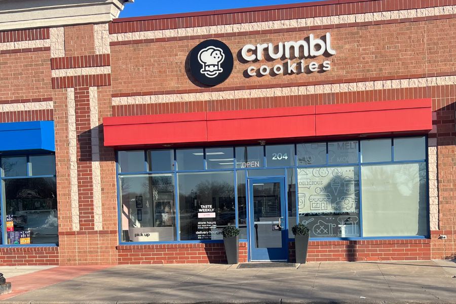 The famous Crumbl Cookie store that make these articles possible!