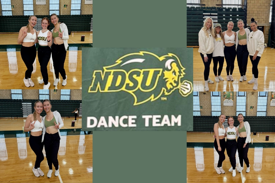 The NDSU Bison Dance Team had their annual spring clinic this past Saturday!