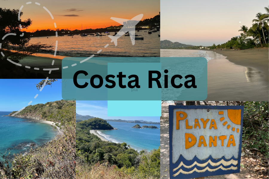 My family went to Costa Rica over winter break in 2023. 