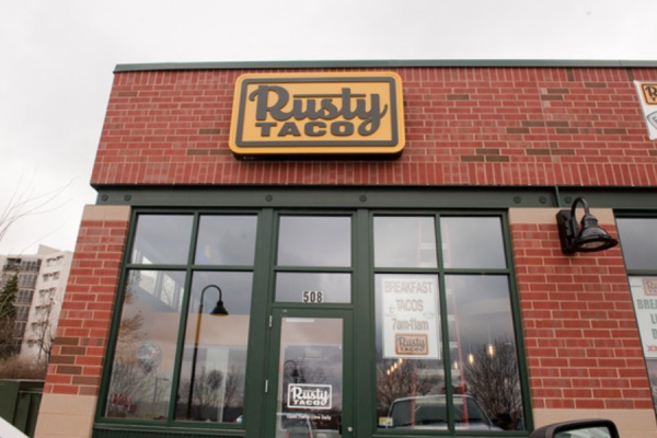 The Rusty Taco is a small, yet charming spot in the heart of Maple Grove that will fulfill your taco cravings.