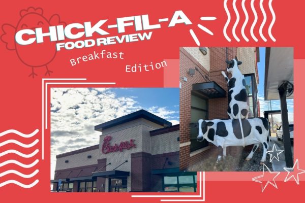 This is our 100% honest and authentic Saint Cloud Chick-Fil-a breakfast review. (Featured image made using Canva)